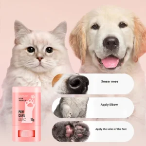 Pet paw care cream, rich in natural plant ingredients, gentle moisturizing, alcohol free, pet care moisturizing cream